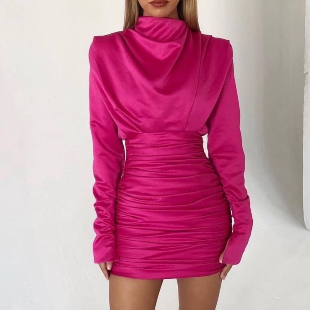 House of CB GIORGIANA pink dress